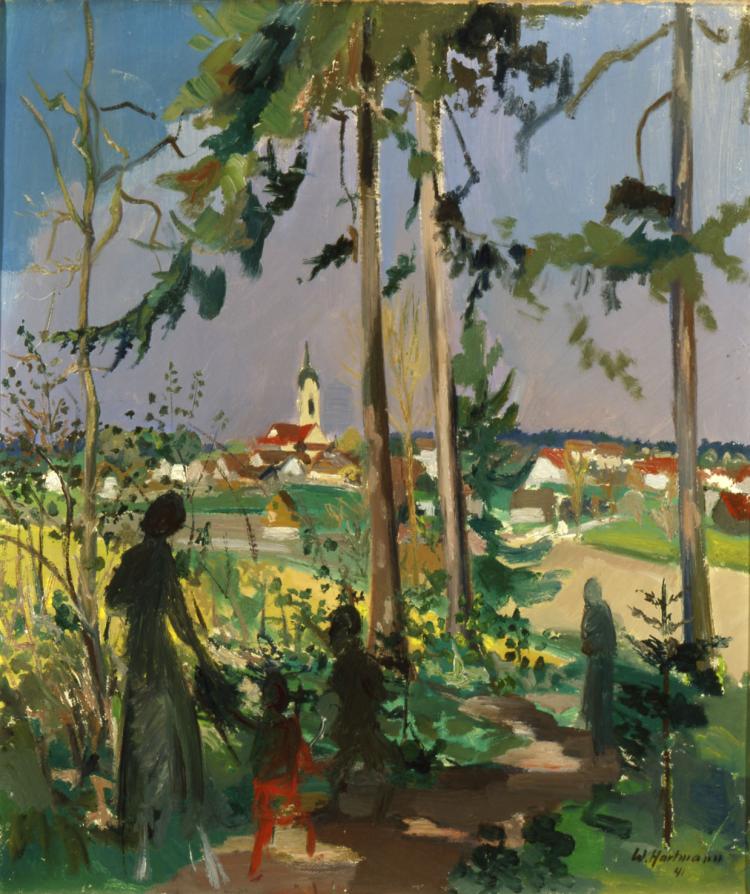 1941
Werner Hartmann
1903-1981
Öl auf Leinwand
Bildmass: 64x54 cm
Inventar: SGE 0029