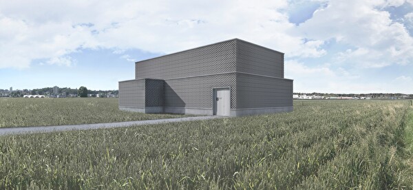 Visualisierung Grundwasserpumpwerk.