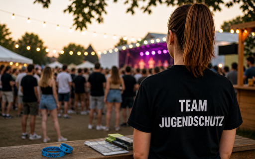 Junge Menschen beim Feiern.