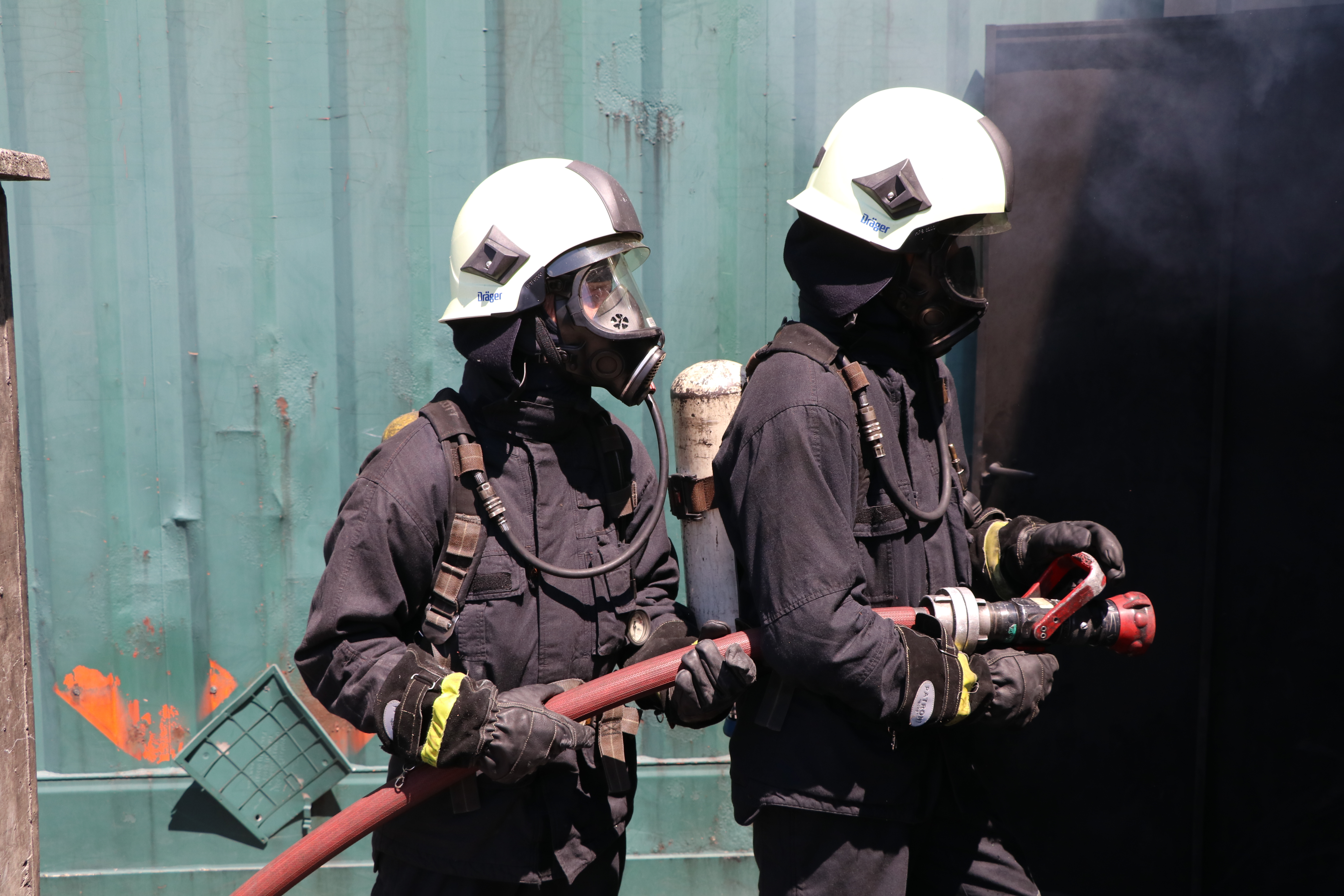 Feuerwehrübung