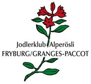 Logo du Jodlerklub Alperösli Fryburg/Granges-Paccot