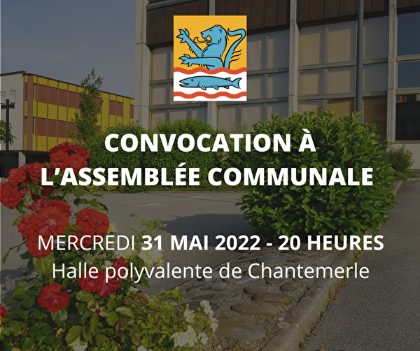 Convocation à l'Assemblée Communale 