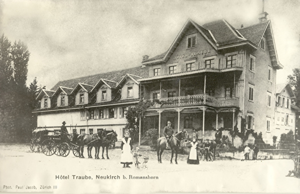 Hotel Traube, gebaut 1809