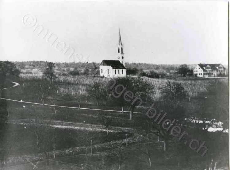 Rebhalde mit evang. Kirche