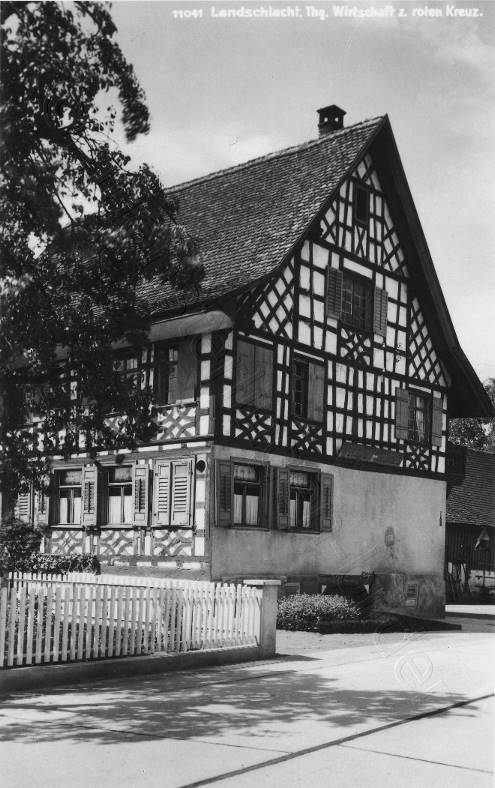 Restaurant Rotes Haus, ehemals Wirtschaft zum roten Kreuz