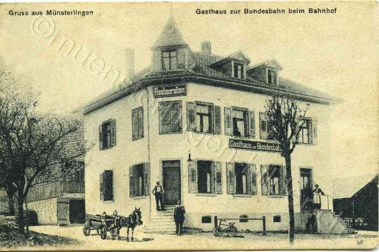 Restaurant Bundesbahn 1910 geschlossen