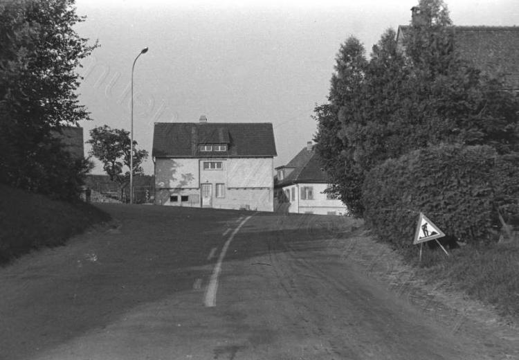 Bahnhalde Einmündung alte Landstrasse