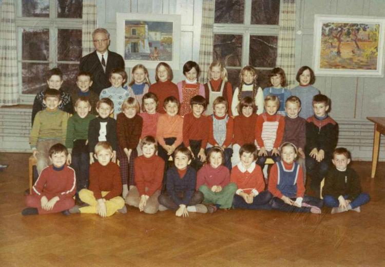 Schule Scherzingen / Lehrer Jakob Hartmann