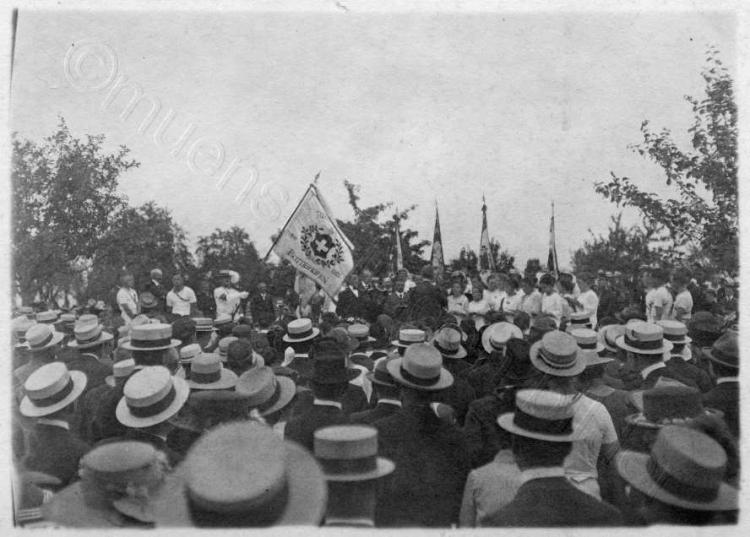 1922 Fahnenweihe Schützengesellschaft