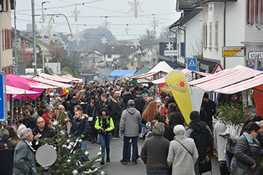Der Wollerauer Weihnachtsmarkt findet am Sonntag, 3. Dezember zum 20. Mal statt.