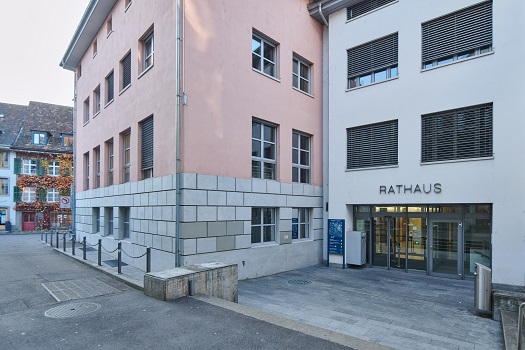Ansicht Rathaus Eingang Salzgasse