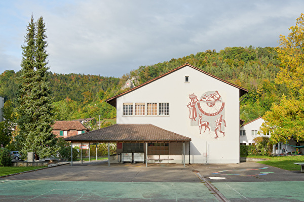 Ansicht Schulhaus Mühlematt