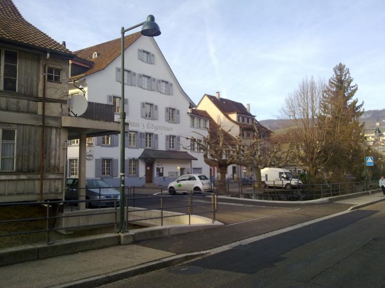 Eidgenossenbrücke im 2011 erneuert.
