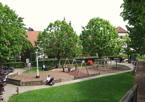 Kinderspielplatz Allmend Teilansicht