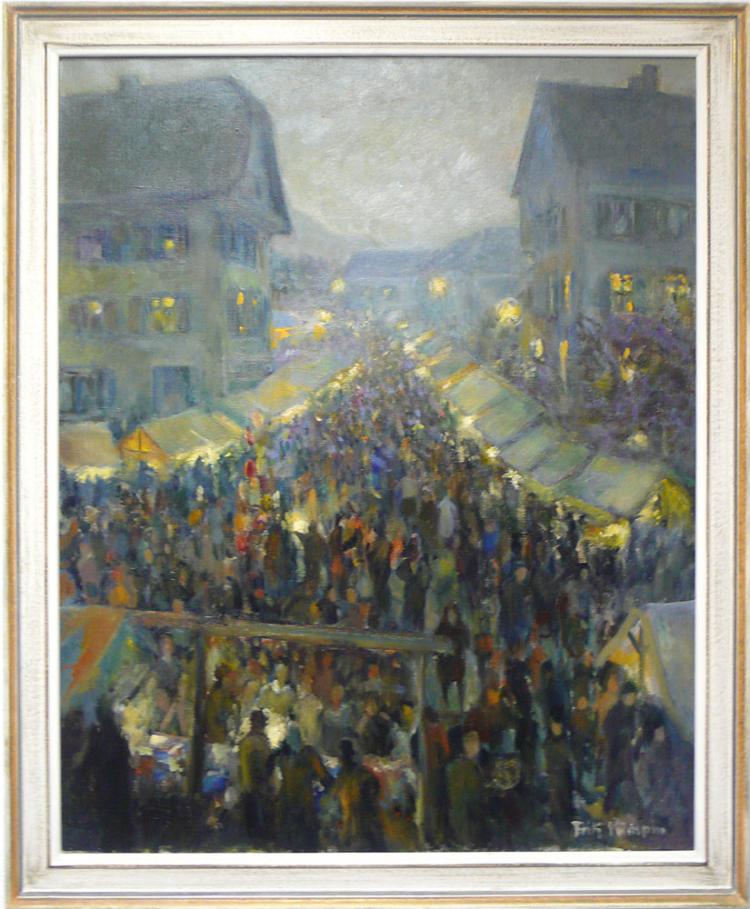 Öl auf Leinwand
