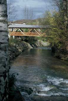 Neubau Weidenbodensteg im Jahr 1999