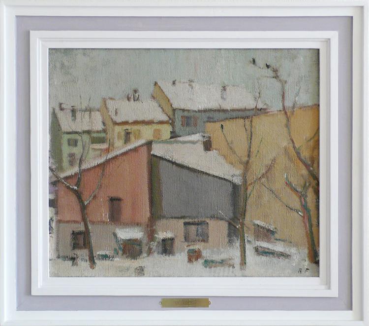 Öl auf Leinwand