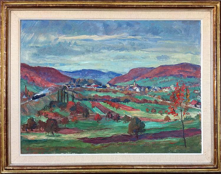Öl auf Leinwand