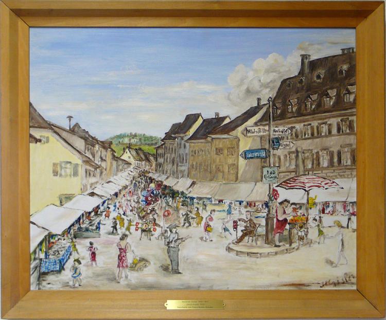 Öl auf Leinwand