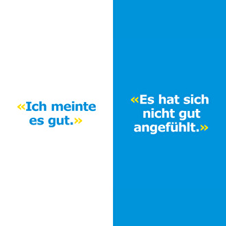 Kodex Nein zu Grenzverletzungen