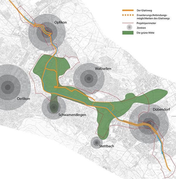 Plan Perimeter Grün