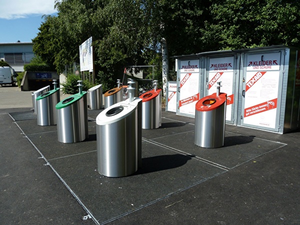 Sammelstelle Parkplatz Stadthaus