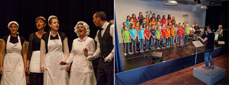 Wallisellen on stage - Theateraufführung, Kinder- und Jugendchor