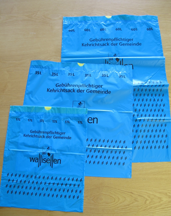 Neue Abfallsäcke