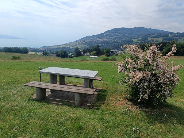 Place de l'Aubousset à St-Légier-La Chiésaz