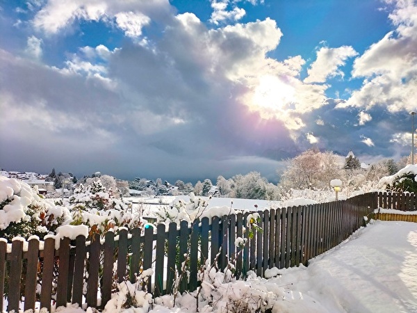 Blonay sous la neige