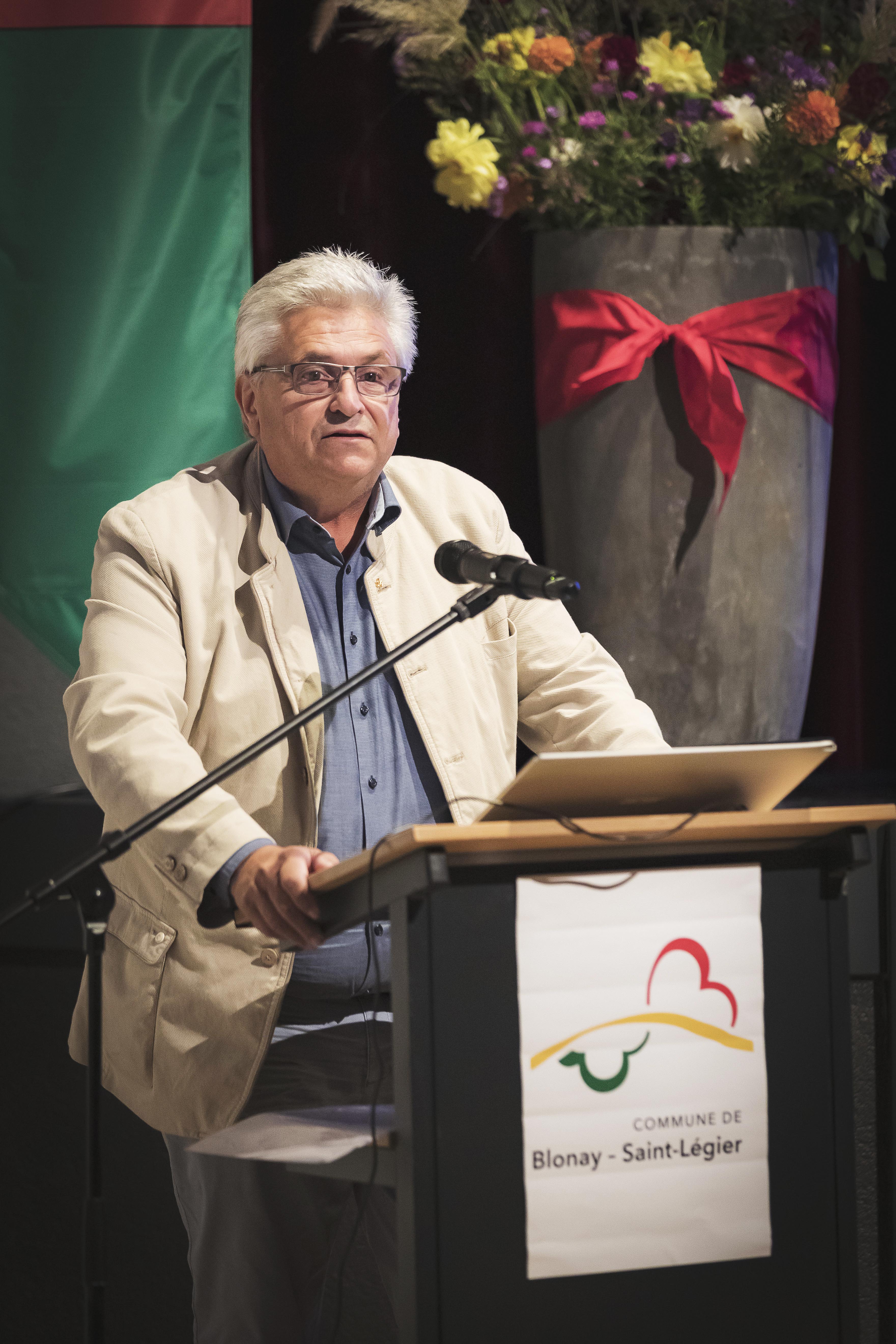 M. Alain Bovay, syndic