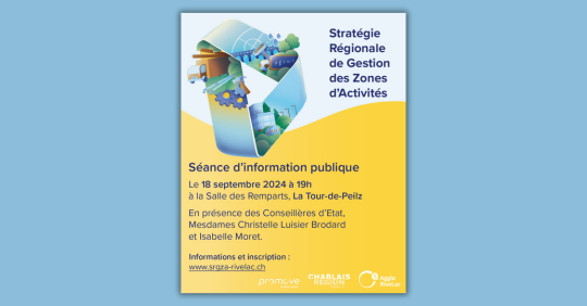 Séance d’information publique sur la Stratégie Régionale de Gestion des Zones d’Activités