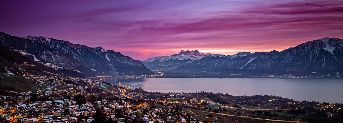 Couchers de soleil sur Blonay - Saint-Légier