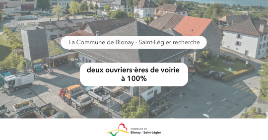 Offre d'emploi - Ouvrier-ère de voirie