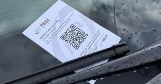 Nouveau procédé de paiement digital des amendes d'ordre