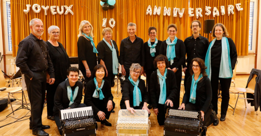 Les accordéonistes d'Akordiono fêtent leurs 10 ans - COMM'une info n° 88