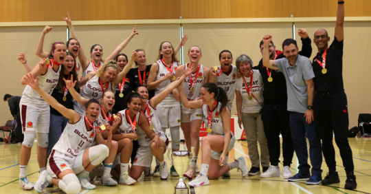 L'équipe de Blonay Basket championne de Suisse de LNBF ! - COMM'une info n° 78
