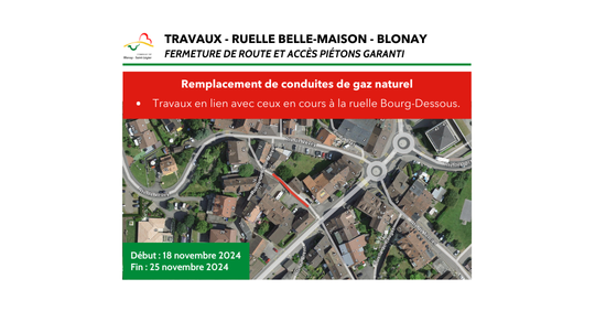 Travaux - Ruelle Belle-Maison - Blonay_2
