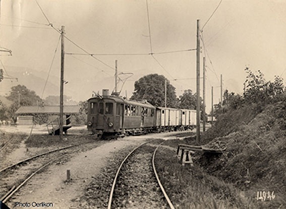 St-Légier Gare vers 1917