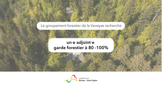 Offre d'emploi - Le groupement forestier de la Veveyse (GFV)