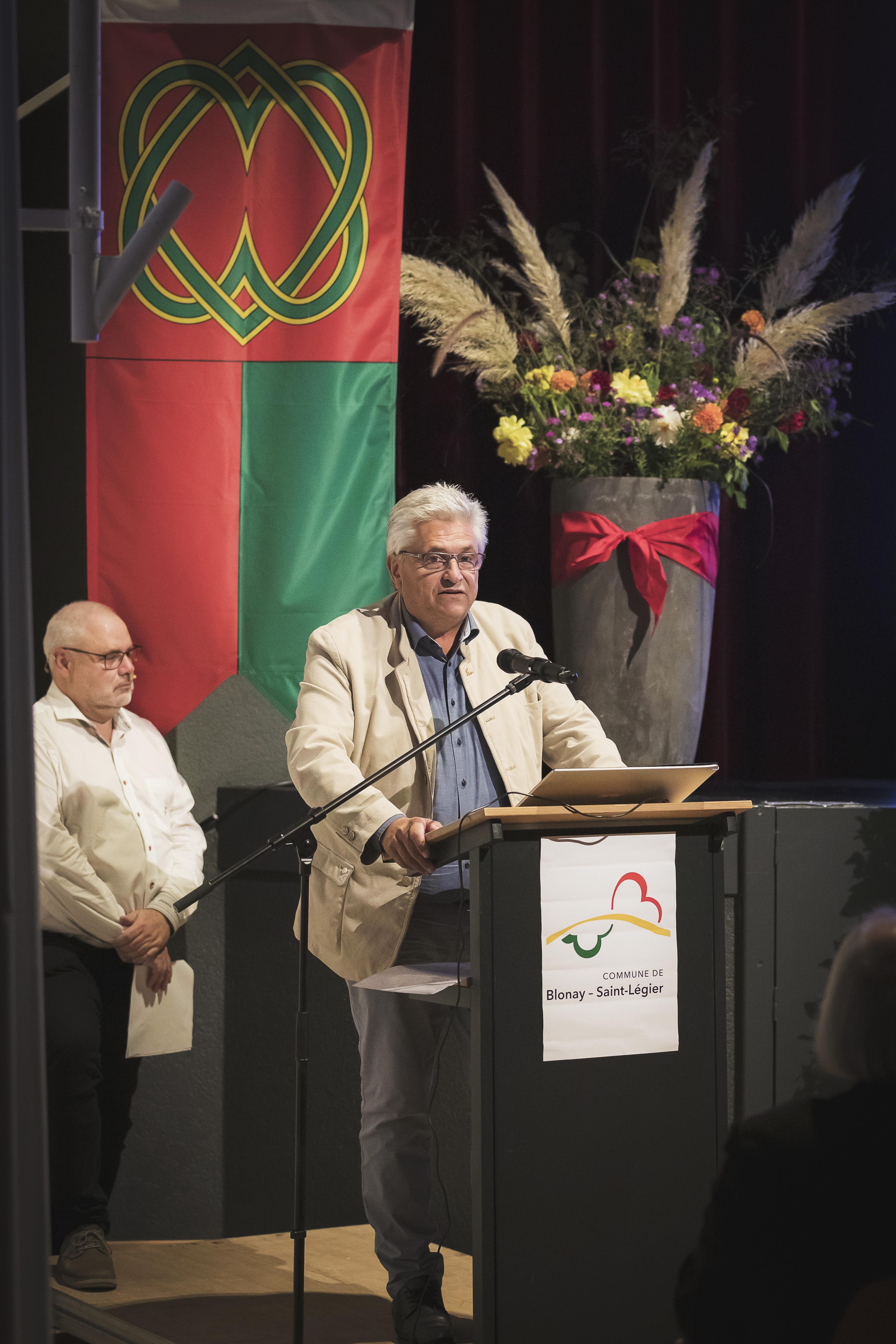 M. Alain Bovay, syndic