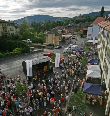 Inauguration de l'Ilot du Centre