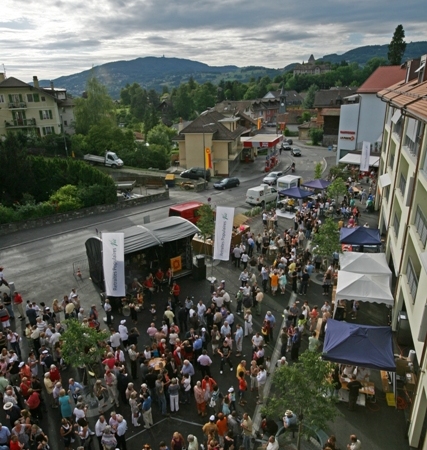 Inauguration de l'Ilot du Centre