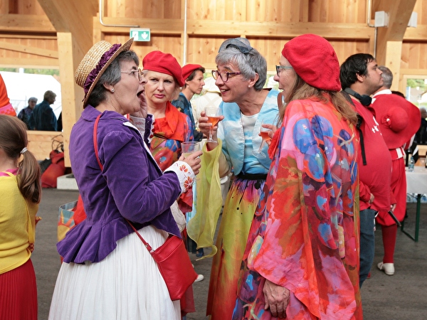 Réception des acteurs figurants de la Fête de Vignerons