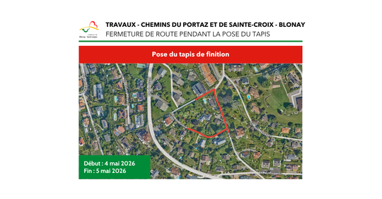 Portaz - Sainte-Croix-BLO - Travaux - avis - informations