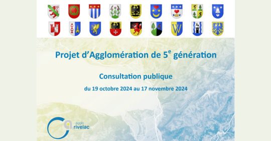 Projet d'Agglomération de 5ème génération Rivelac - Consultation publique