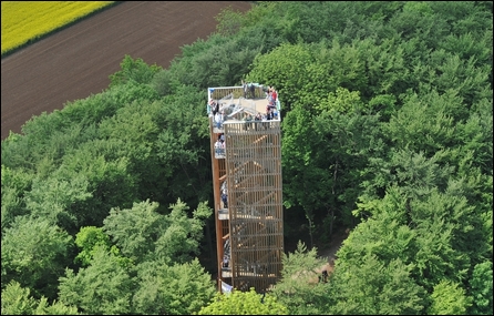 Cheisacherturm aus der Luft