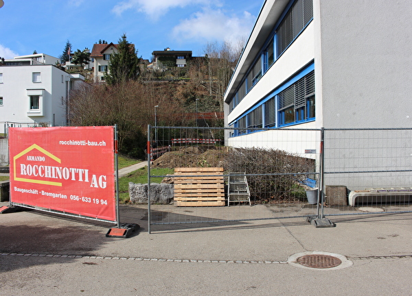 Baustelle Schulhauserweiterung