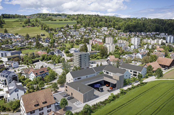 Visualisierung Areal Gemeindehaus