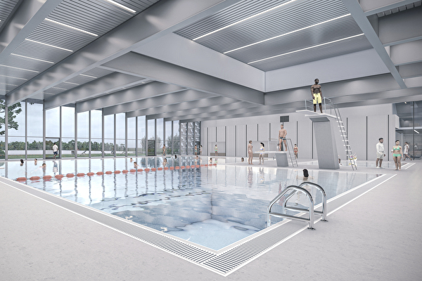 Visualisierung Hallenbad Mutschellen